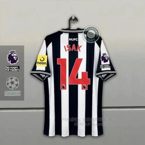 2023-2024 Newcastle United hjemmefodboldtrøje til børn nr. 14 Isak (skjorte+shorts) 28 28