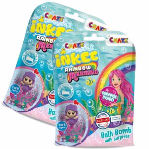 Sassier Bath Bomb Rainbow Mermaid Surprise - Badebombe Havfruens overraskelse 2 Pack Multicolor