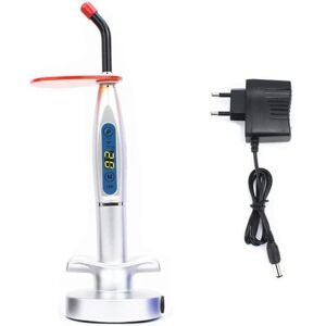 BATTERY Led Dental Light Curing Machine Oral Light Curing Machine sølv