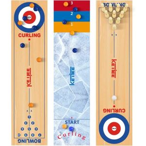 Curlingspel for familie 47 tum, 3 i 1 bordsshuffleboards, bordscurlingspel, bordscurling bowling