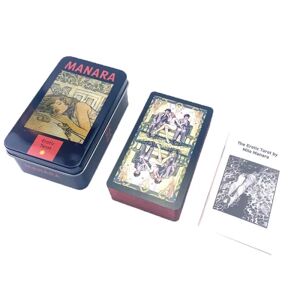 Iron Box Manara Oracle Card Tarot Fate Divination Deck Party Bo Multicolor one size