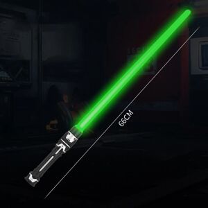 unbranded Star Wars Laser Sword Legetøj Med Lyd Oplysning Til Børn Anti-skrid håndtag Lyssværd Cosplay Rekvisitter Green