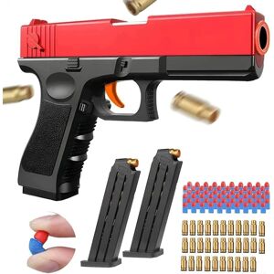 unbranded Legetøjspistol med bløde kugler, gave til børn (guld medium Red