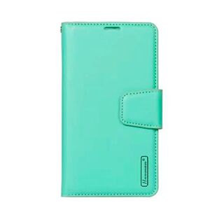 Hanman Samsung Galaxy A54 5G - Farvet Wallet etui 3-rum Light green