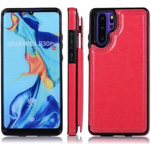 Nkobee Huawei P30 Pro - Eksklusivt praktisk cover med kortrum Rosa