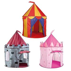 Rundt legetelt til børn - Nemt indendørs udendørs - Princess Knight Castle