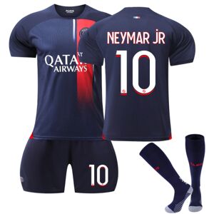 23-24 Paris Saint G ermain børne fodboldtrøje nr. 10 Neymar 0 24