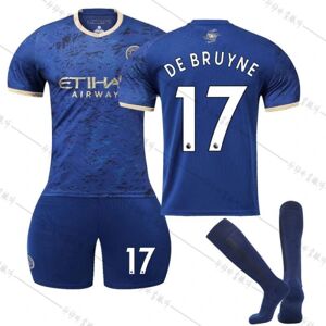 23 Manchester City Rabbit Special Edition No.17 De Bruyne skjorte 20