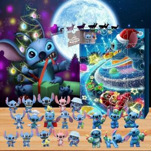 1 PC (Stitch) Jule-adventskalender Forskellige stilarter 24 Day Christ