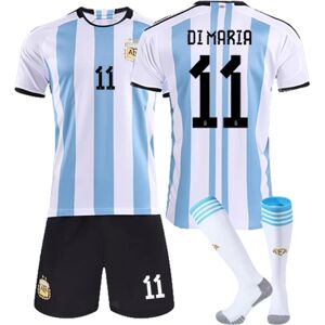 Goodies 22-23 World Cup Argentina National 11# DI MARIA Fodboldtrøjer Voksne Børn 24