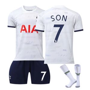 Goodies 23-24 Son 7 New Tottenham Hotspur New Season Shirt Seneste Voksne Børn Fodboldtrøjer Adult S（165-170cm）
