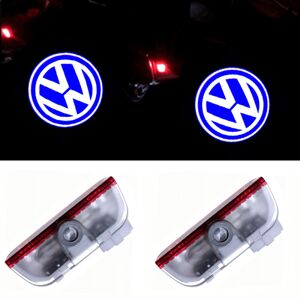 2x LED kompatibel med Volkswagen Door Light Logo Projektorer Ligh