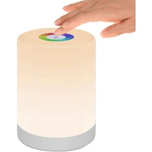 LED Natlys, Smart sengebordslampe, Dæmpbar Touch Contro