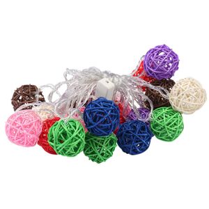 3M 20 pære USB rattan lampe Thai ball string lampe lanter