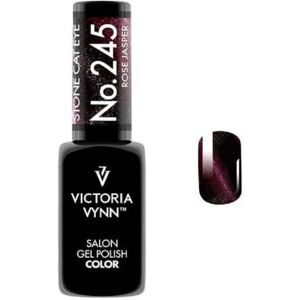 Victoria Vynn - Gel Polish - 245 Stone Cat Eye - Gel polish Dark red