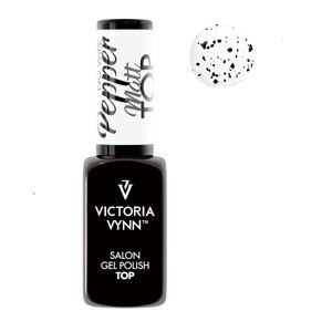 Top coat - Pepper - No Wipe Matt - 8 ml - Victoria Vynn Transparent