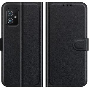 G-SP Asus Zenfone 8 5G Plånboksfodral med Stativ - Svart Black