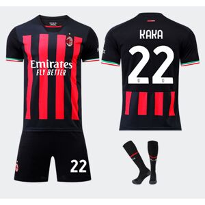 Ac Milan hjemmefodboldtrøje træningsdragt 22/23 Ibrahimovic / 22-kaka XS