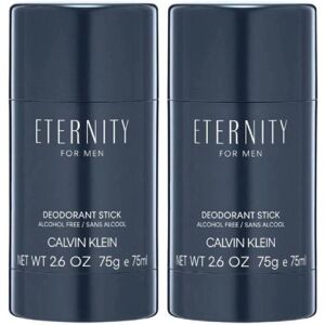 2-Pack Calvin Klein Eternity For Men Deostick 75ml Transparent