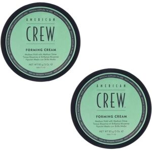 2-Pack American Crew Forming Cream 85g Transparent