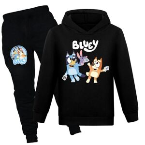 QQQUN Bluey sweatshirt og joggingsæt   SHOPBOP drenge sweatshirt og joggingbukser 110cm