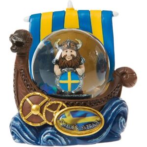 Joker Snekugle Souvenir vikingeskib Viking med skjold Multicolor