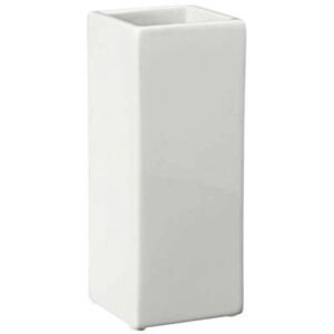 Opvaskebørstevase / tandbørstevase Cube Caddy Cult Design White
