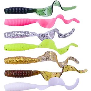 Multimarket 35-pak Jigs Standard Curly Tail 55 mm