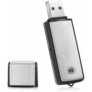 2-i-1 digital diktafon 8 GB mini USB-stick, digital diktafon med linje til møder, forelæsninger