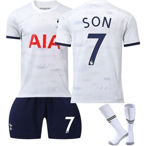 Galaxy 23/24 Ny sæson Hem Tottenham Hotspur F.C. SON Nr 7 Barn Jersey-pakke Barn-26