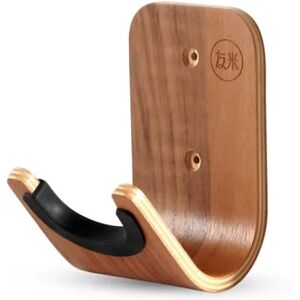 Gitarr Skateboard Vägghängare Unik design Böjt trä Gitarrhängare Väggmonterad gitarrhållare