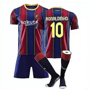 Galaxy 10# Ronaldinho Uniformstøj til børn og voksne CNMR S