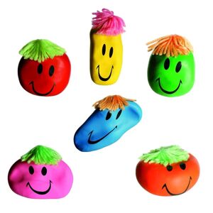 GL Stressball Smiley Stress Funny Face Red