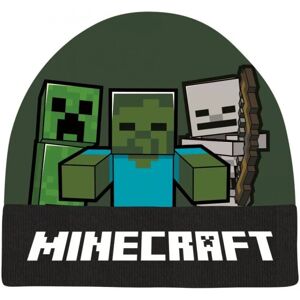 Minecraft Mössa Sort/grøn Creeper Zombie Skeleton 54cm Multicolor