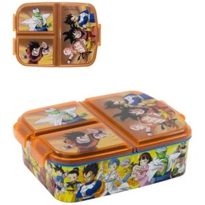 Dragon Ball Madkasse Med 3 rum Multicolor