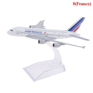 Jettbuying Original model A380 airbus fly modelfly Diecast Mode France One Size