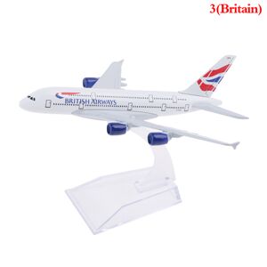 Jettbuying Original model A380 airbus fly modelfly Diecast Mode britain One Size