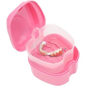 AVANA Ortodontisk tandprotese Bath Box Plastic Dental Retainer Box False Te