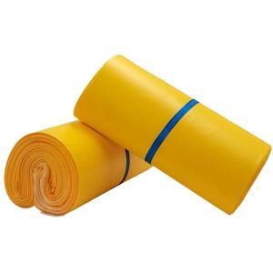 jq8 100 stk - E-handelspose 20 x 30 cm - Gul Yellow 1 pack