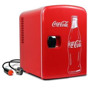 unbranded Coca-Cola Classic Portable 6 dåse termoelektrisk minikøleskabskøler/varmelegeme til hjemmet, sovesalen, bilen