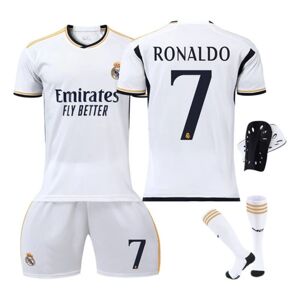 Unbranded Real Madrid trykt fodboldtrøje C Ronaldo nr. 7 S（height 165-170cm, weight 50-55KG）