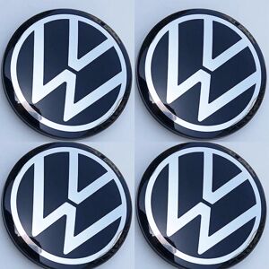 4 stk nyt spejl (65mm) udskiftning af hjulcenterdæksel Volkswagen Passat hjulkapsel