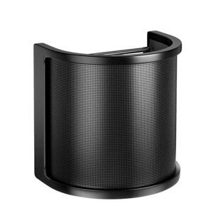 Mic Pop-filter 3-lags kompakt U-form Mikrofon Pop Shield Forrude til optagelse Taler Sang