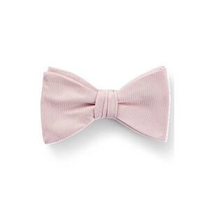 HUGO Micro-pattern bow tie in silk jacquard