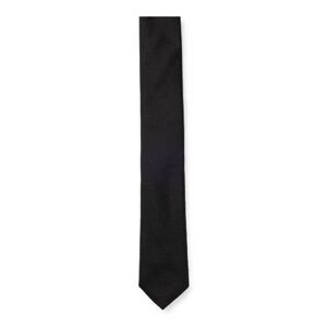 Boss Italian-made tie in pure-silk jacquard