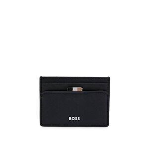 Boss Card holder with signature stripe and logo detail