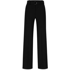 HUGO Regular-fit trousers with adjustable D-ring belt