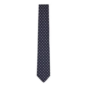 Boss Silk-jacquard tie with micro pattern