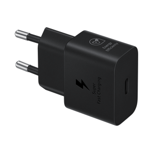 Samsung 25W Power Adapter Incl. Cable, Black