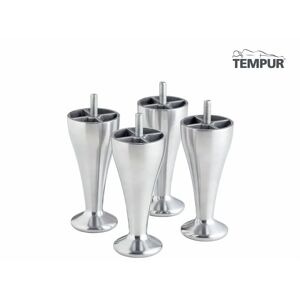 Tempur Designer Ben 4stk H: 19cm - Krom